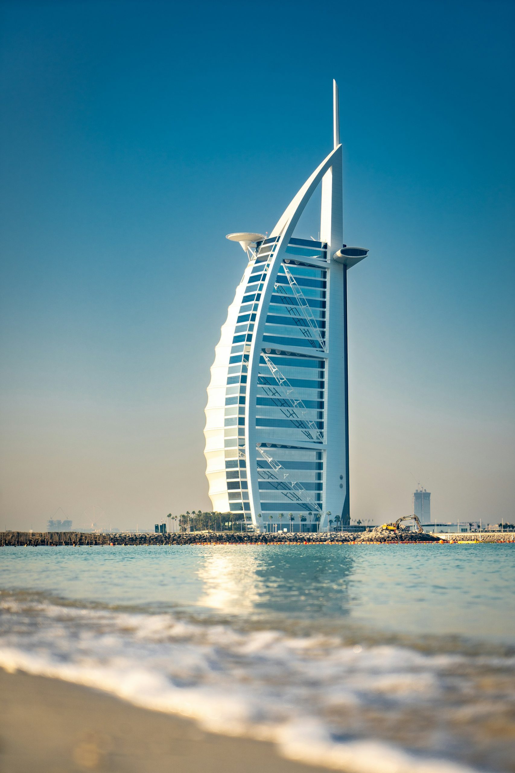 Coastal skyline on the Arabian Gulf